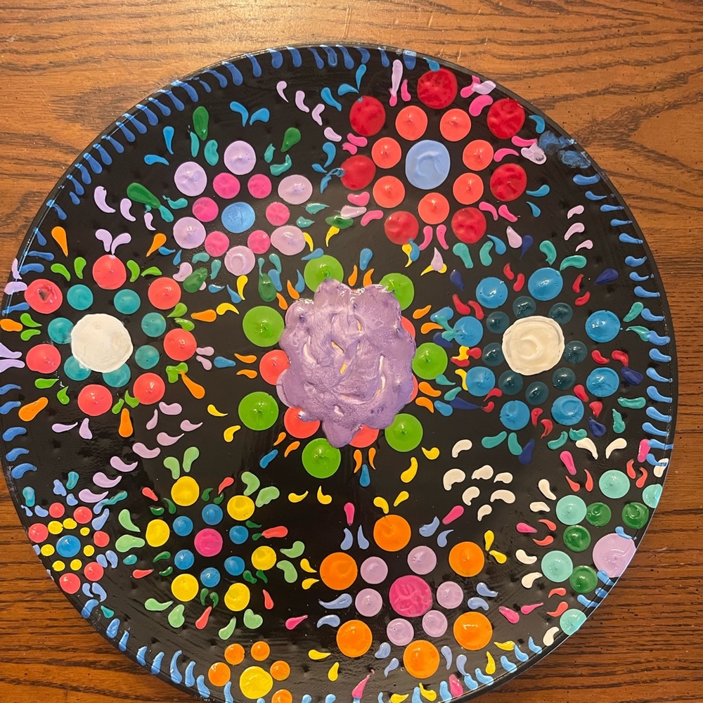 Hand-painted Large Decorative Design - Picture 5 of 11